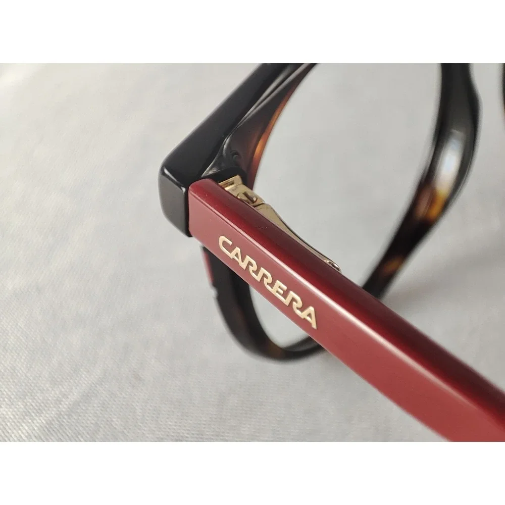 Carrera 170/V 086 Dark Havana Red Round Eyeglass‎ Frames 51-19-145 Unisex